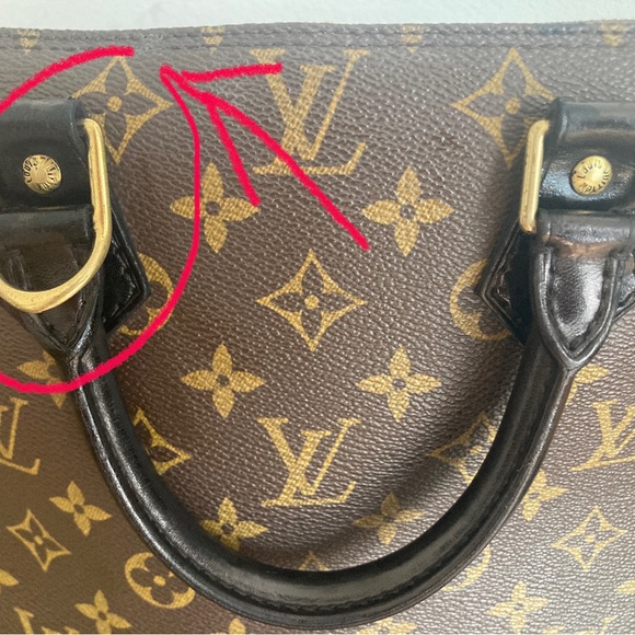 Authentic Louis Vuitton Alma PM bag , Customized - Picture 8 of 10